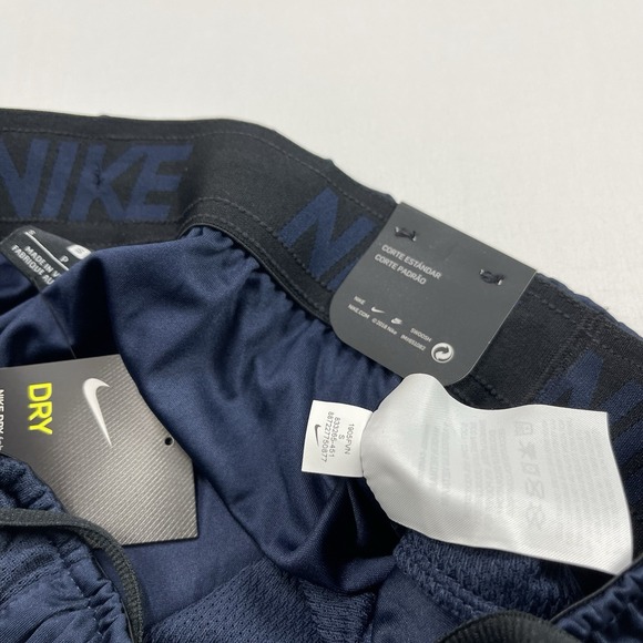 Nike Training Basketball Shorts Dri-Fit Adult Mens Navy Blue Size Small NEW - Picture 15 of 16